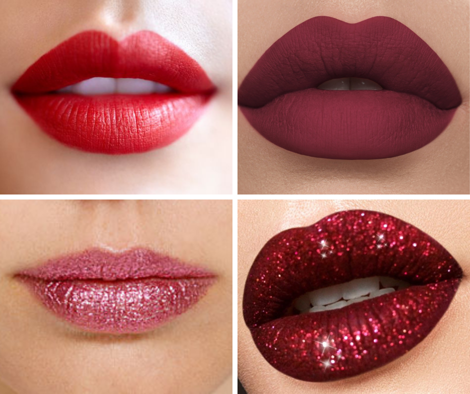 Red Glitter Lips for Cheer Competitions, Dance Competitions, or as parade  makeup. Glitter Lips use ultra fine glitter and red llipstick for a sparkle  and shine that stays on. Sweat proof 